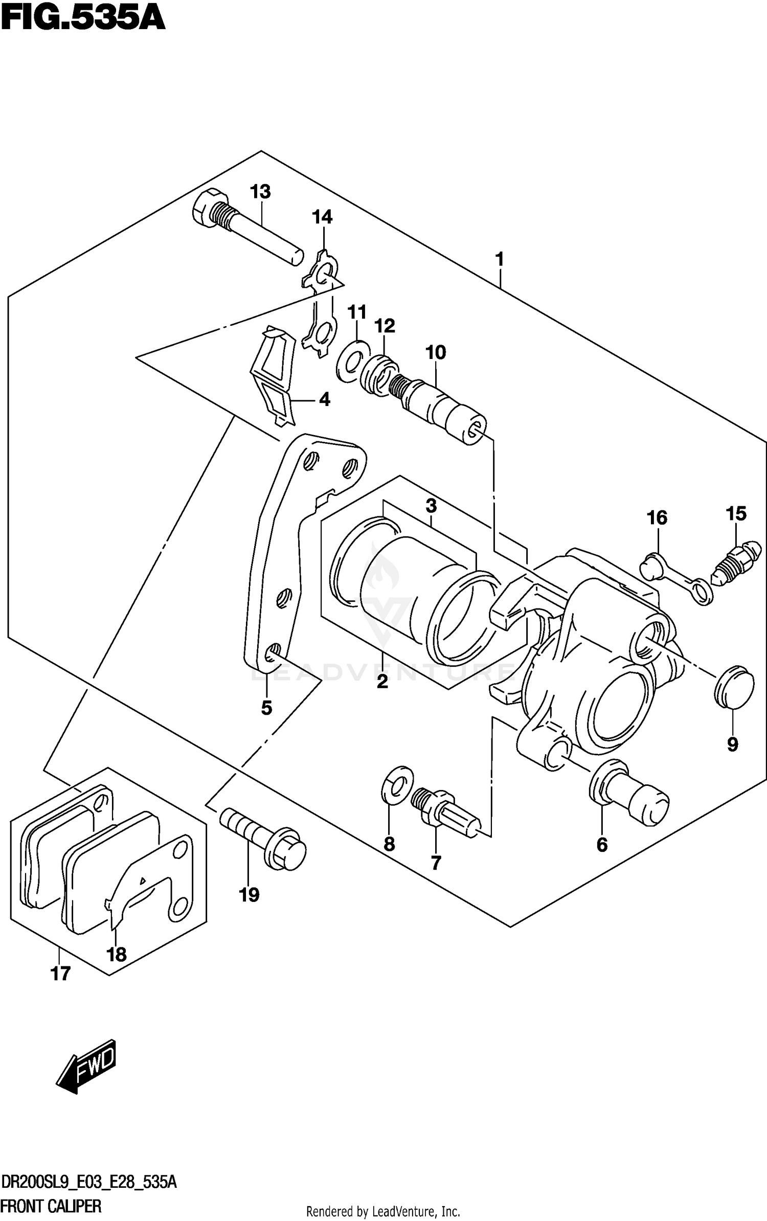 FRONT CALIPER