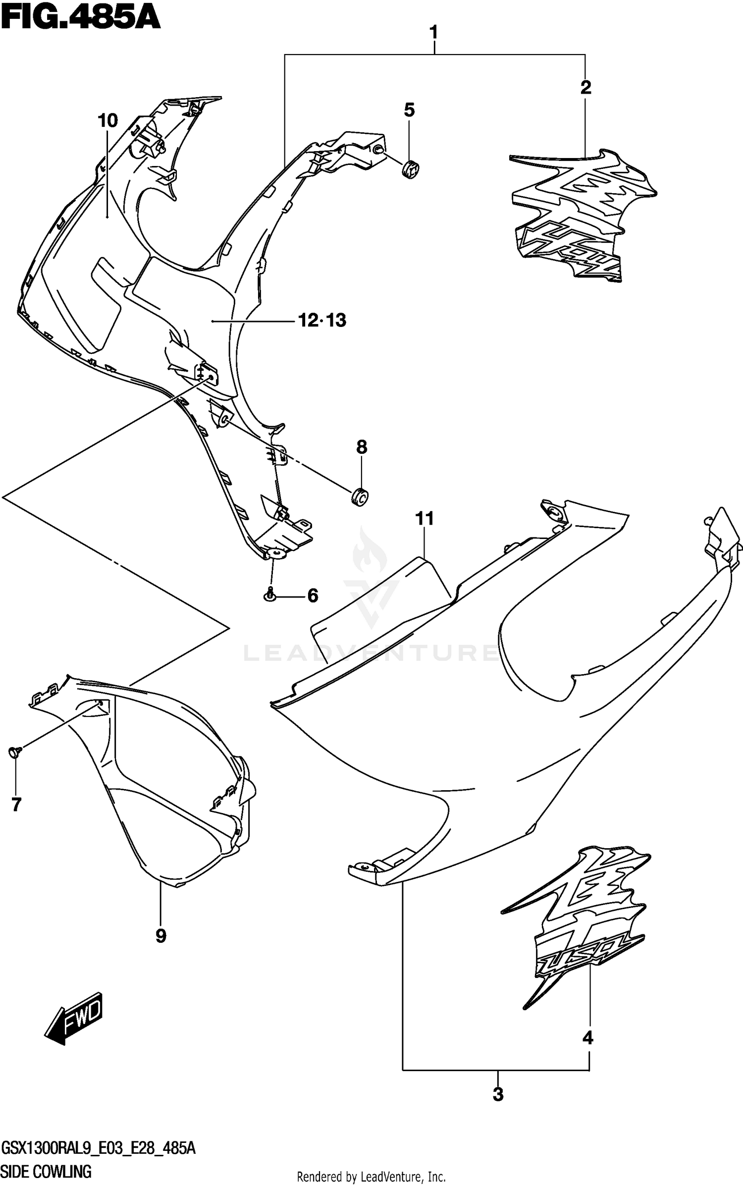 SIDE COWLING