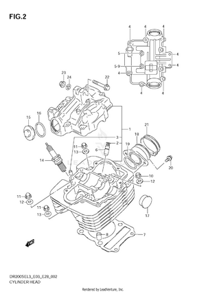 Cylinder Head Schematic