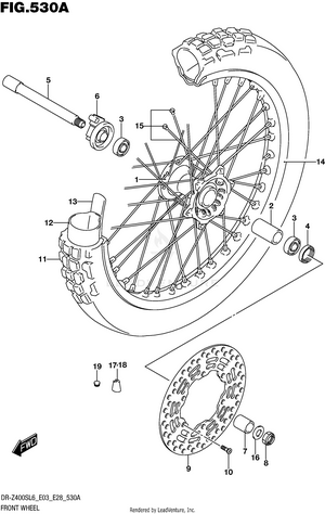 Front Wheel Schematic