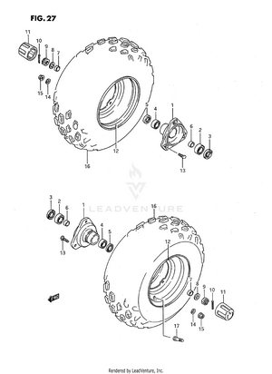Front Wheel Schematic
