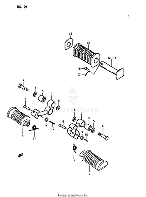 Footrest Schematic