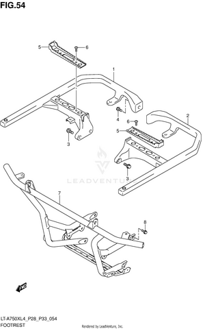 Footrest Schematic