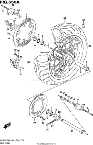 Rear Wheel Schematic