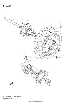 Rear Wheel Schematic