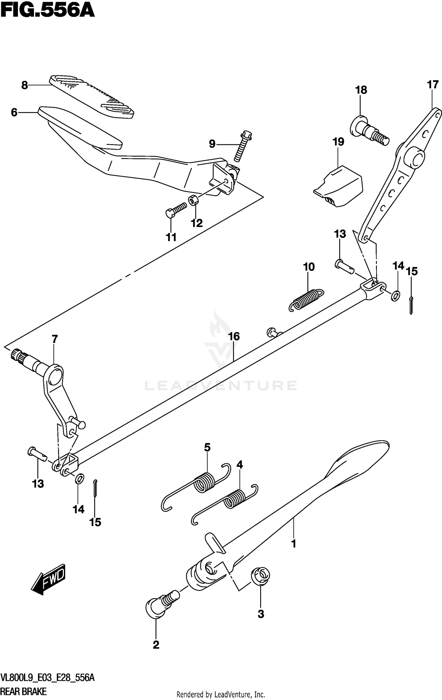 REAR BRAKE
