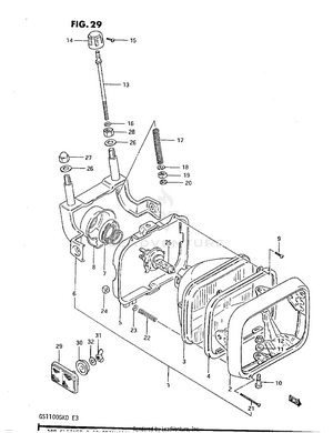 Headlamp Schematic