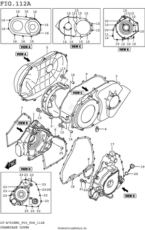 Crankcase Cover Schematic