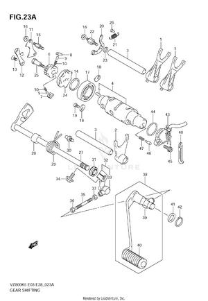 Gear Shifting (model K9) Schematic