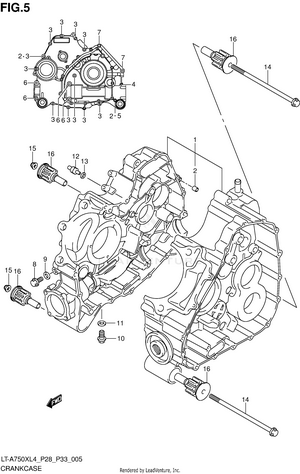 Crankcase Schematic