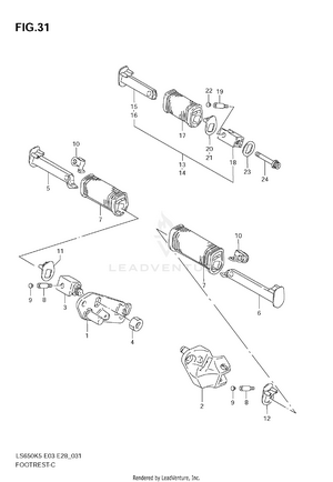 Footrest Schematic