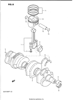 Crankshaft Schematic