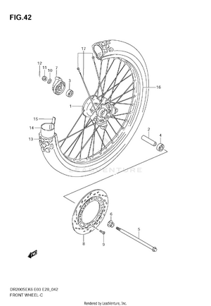 Front Wheel Schematic