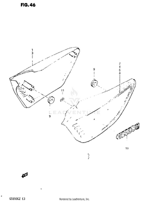 Frame Cover (model Z) Schematic