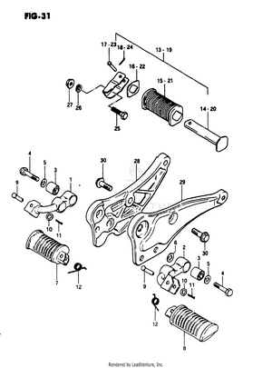 Footrest Schematic