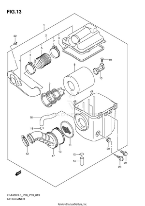 Air Cleaner Schematic
