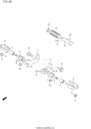 Footrest Schematic