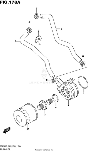 Oil Cooler Schematic