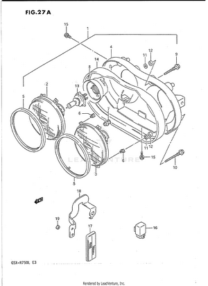 Headlamp (model L) Schematic