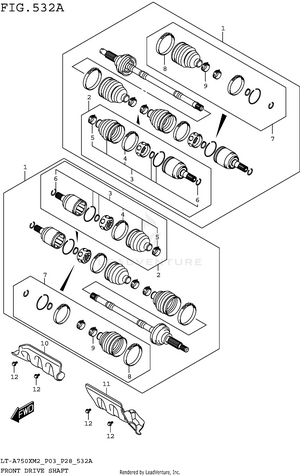 Front Drive Shaft Schematic