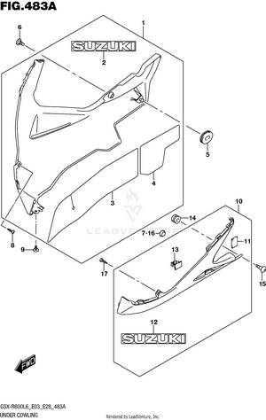 Under Cowling Schematic