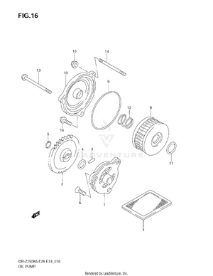Oil Pump Schematic
