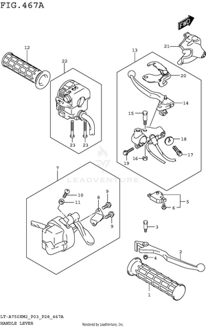Handle Lever Schematic