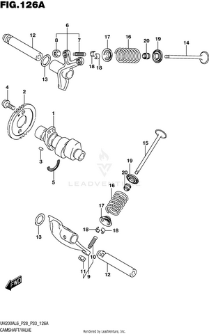 Camshaft/valve Schematic