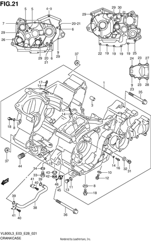 Crankcase Schematic