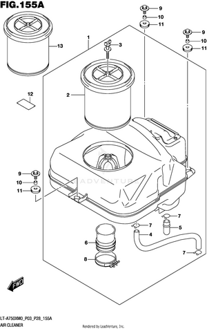 Air Cleaner Schematic