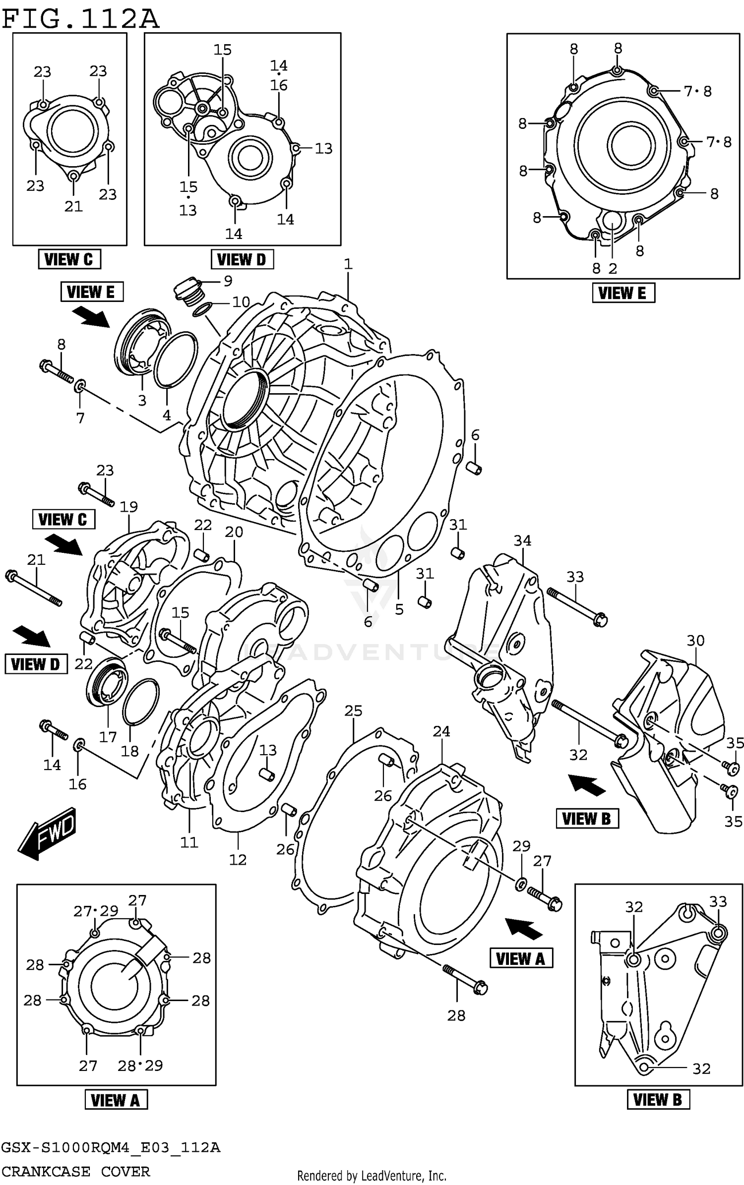 CRANKCASE COVER