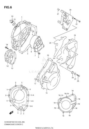 Crankcase Cover Schematic