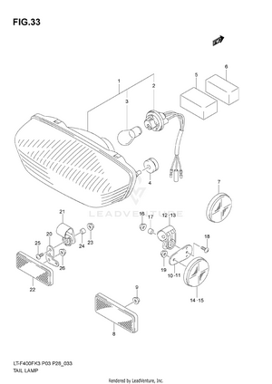 Tail Lamp Schematic