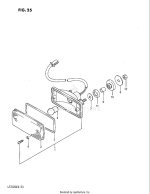 Tail Lamp Schematic