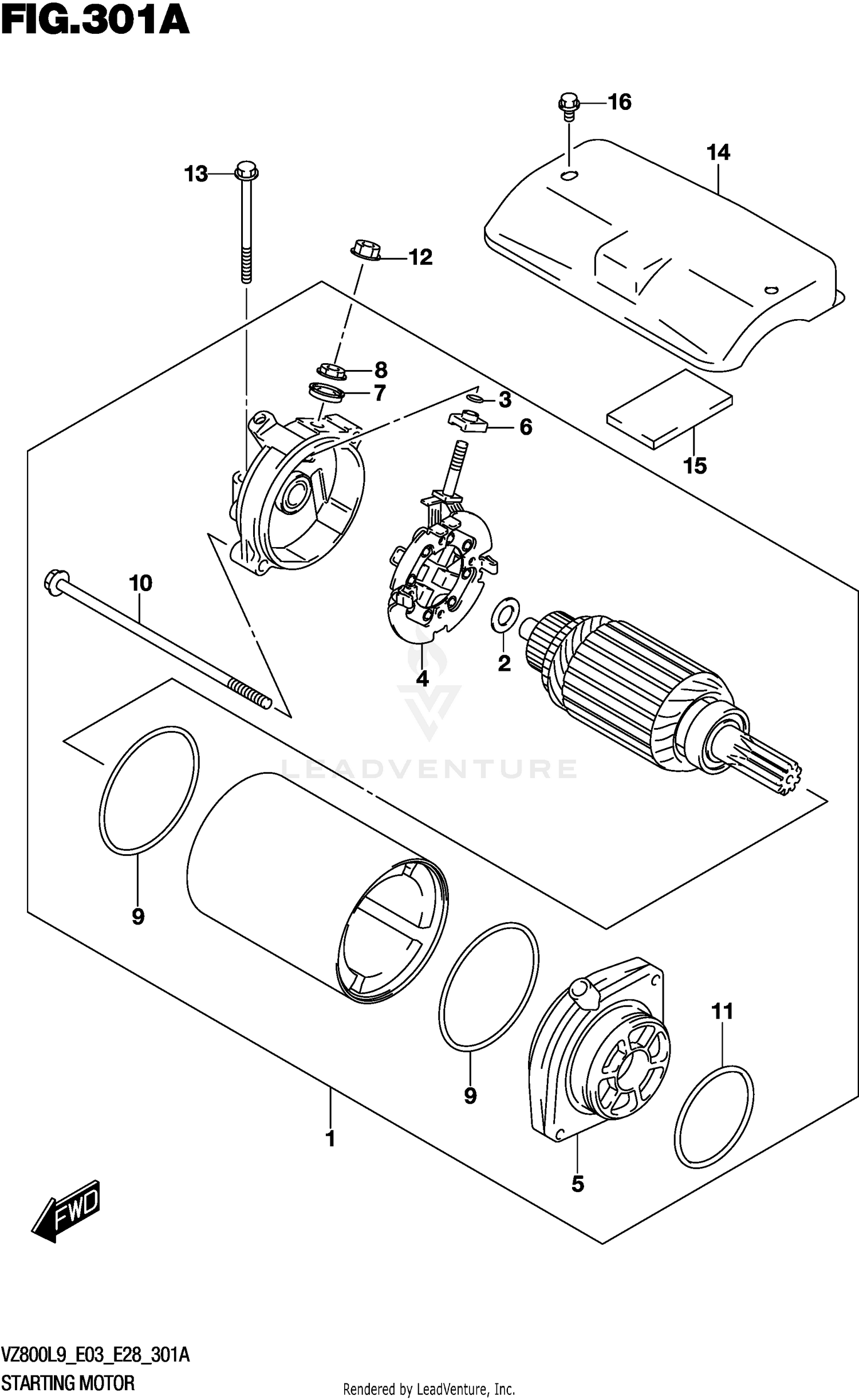STARTING MOTOR
