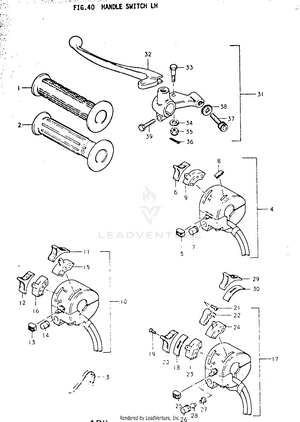 Handle Switch Lh Schematic