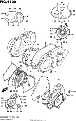 Crankcase Cover Schematic