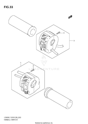 Handle Switch Schematic