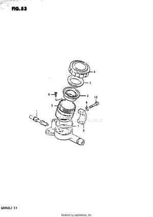 Master Cylinder (model T Schematic