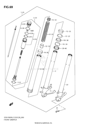 Front Damper Schematic