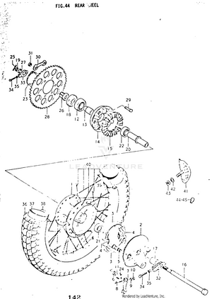 Rear Wheel Schematic