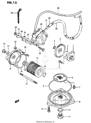 Oil Pump - Fuel Pump Schematic