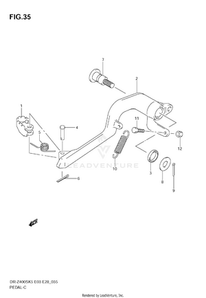 Rear Brake Schematic