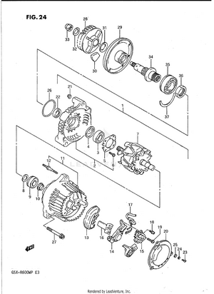 Alternator Schematic