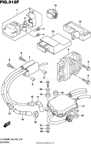Electrical (lt-a750xpm0 P33) Schematic