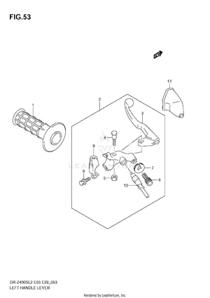 Left Handle Lever Schematic