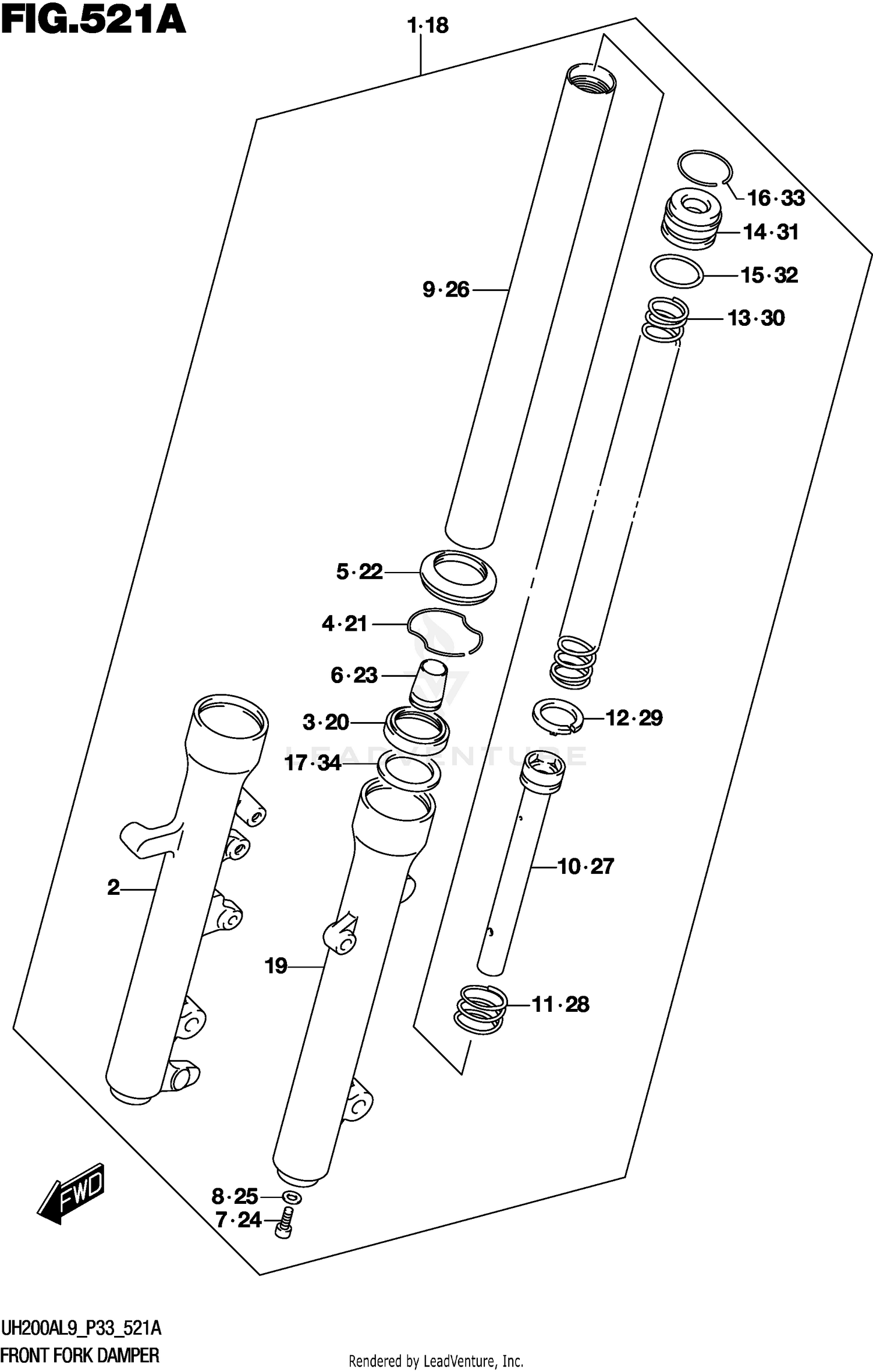 FRONT FORK DAMPER