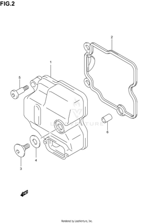 Cylinder Head Cover Schematic