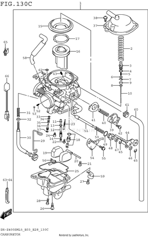 Carburetor (dr-z400sml5 E33) Schematic