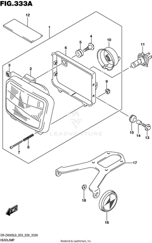 Headlamp Schematic